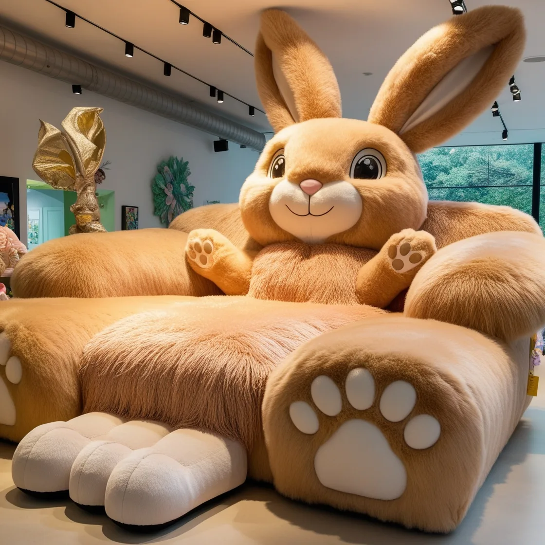 Giant Rabbit Loungers: Redefining Comfort with Whimsy and Style