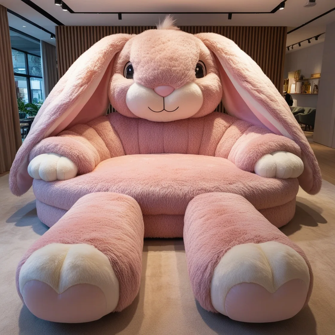 Giant Rabbit Loungers: Redefining Comfort with Whimsy and Style