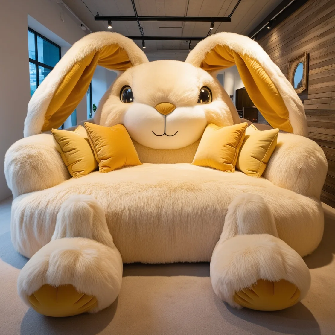 Giant Rabbit Loungers: Redefining Comfort with Whimsy and Style