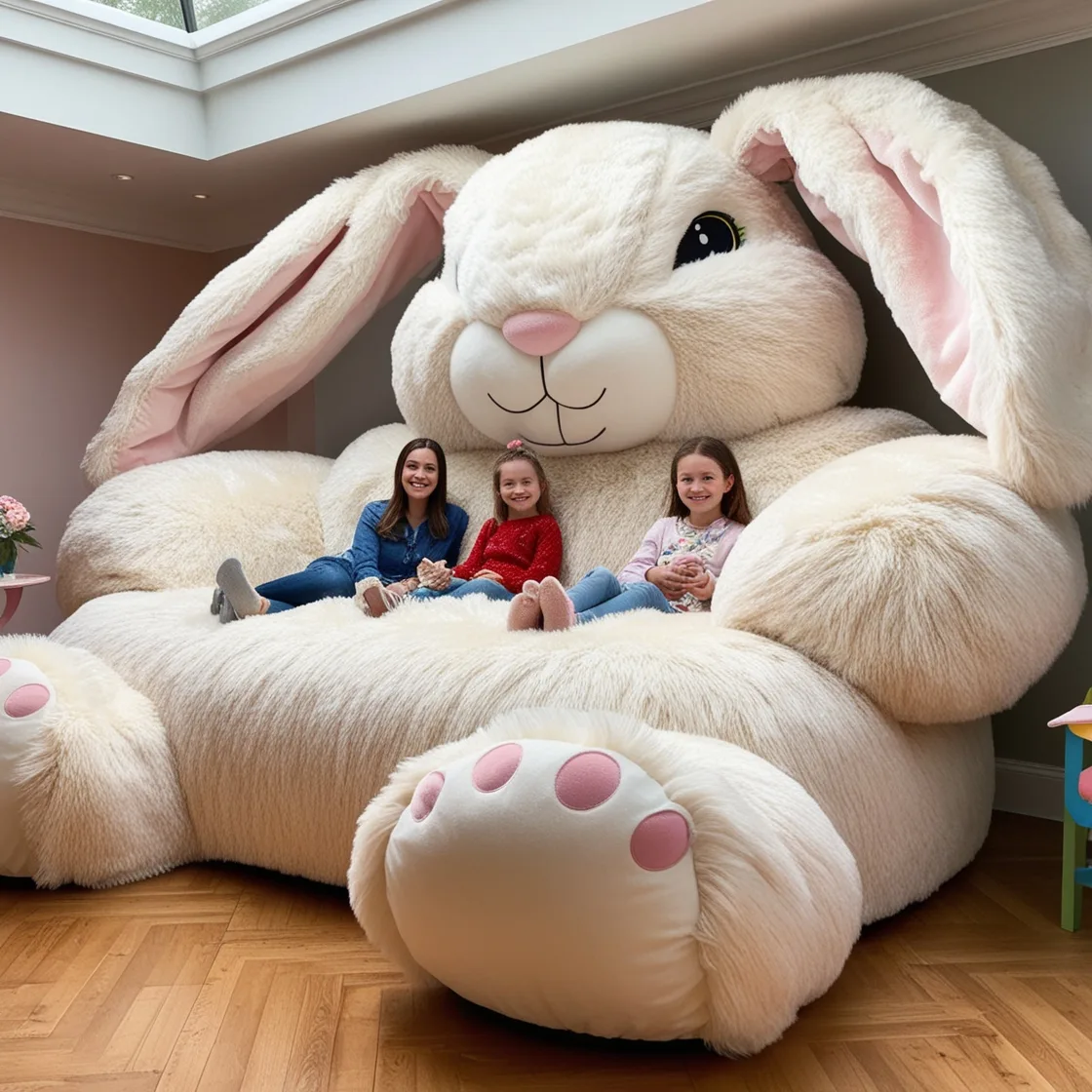 Giant Rabbit Loungers: Redefining Comfort with Whimsy and Style