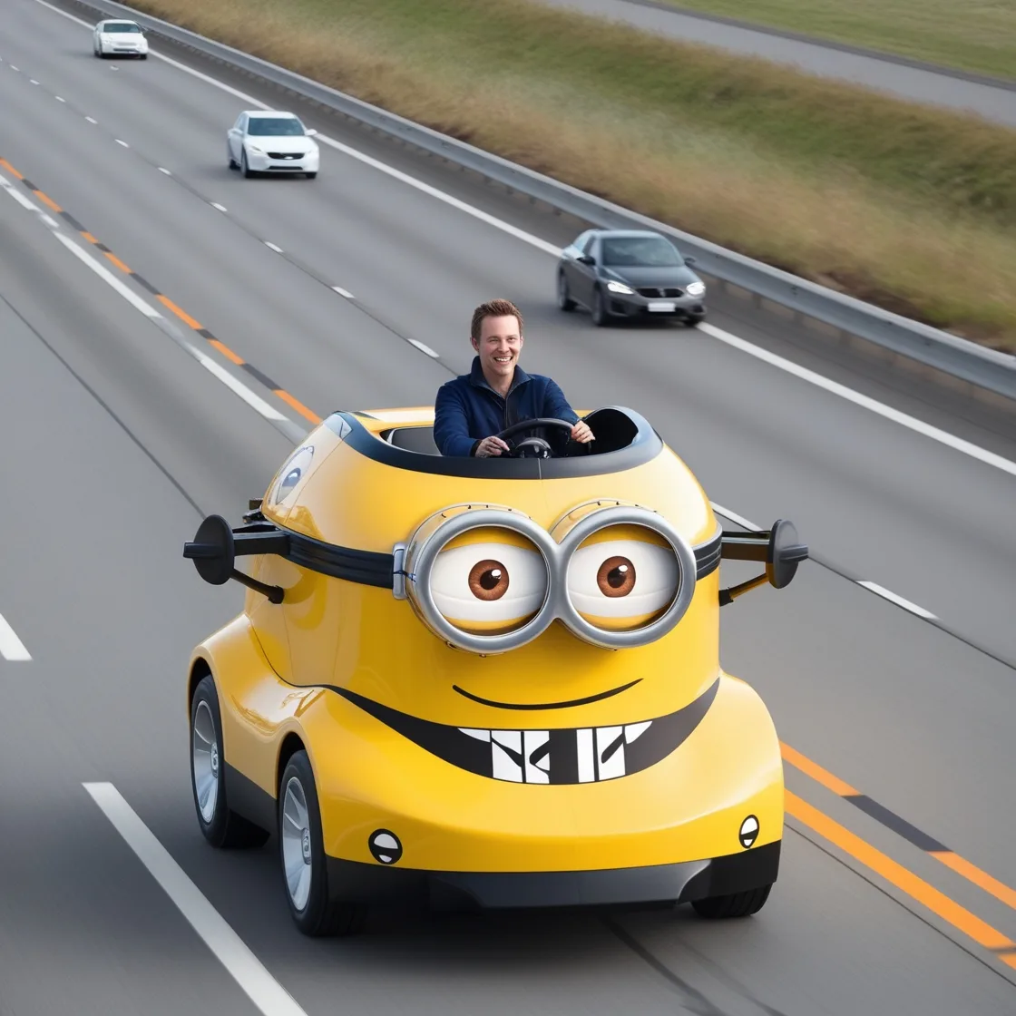 The Minion Shaped Car: Bringing Laughter and Adventure to the Road