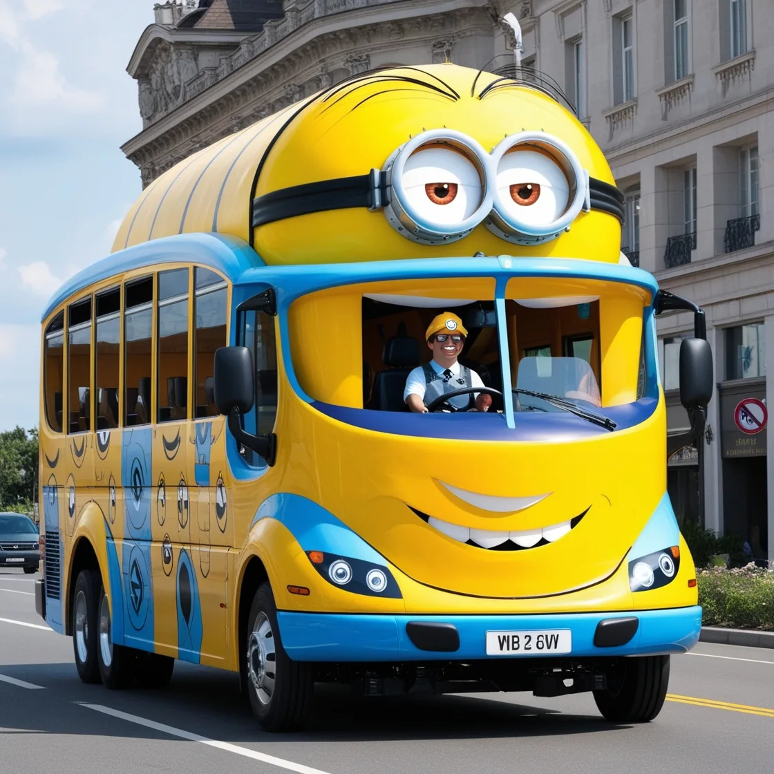 The Minion Shaped Car: Bringing Laughter and Adventure to the Road