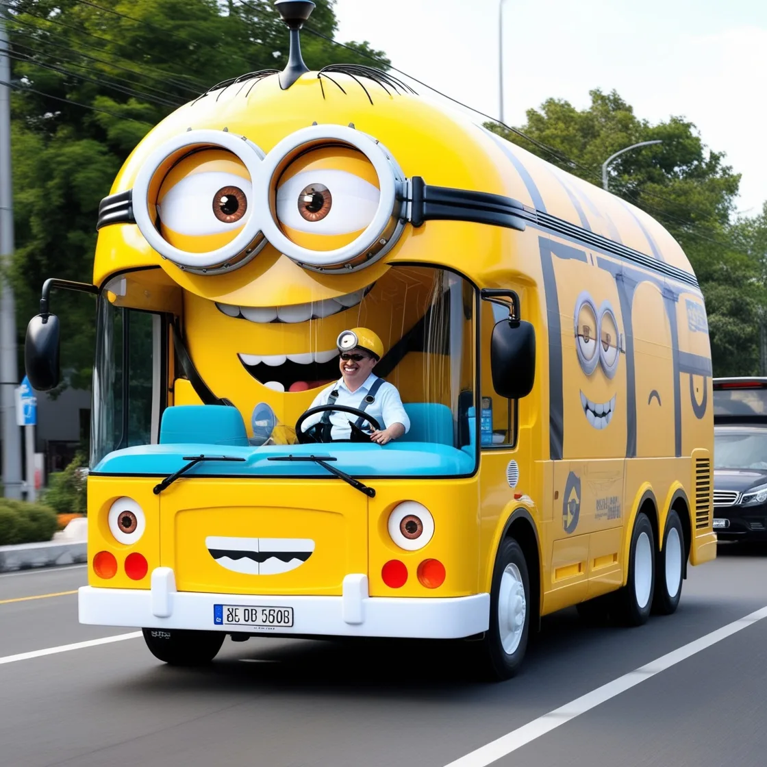 The Minion Shaped Car: Bringing Laughter and Adventure to the Road