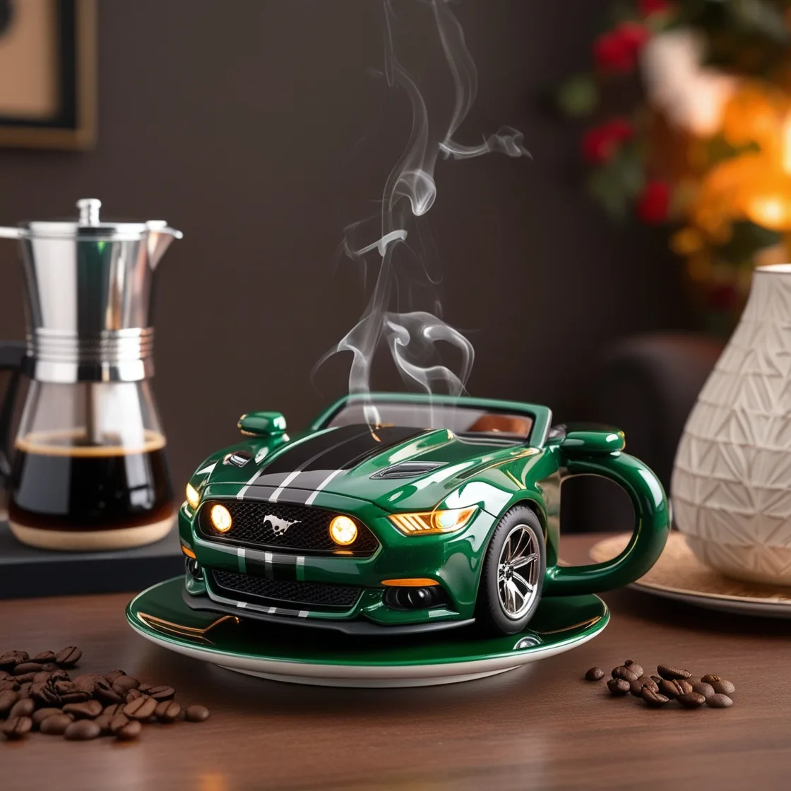 Sip in Style: The Unique Appeal of the Mustang Shaped Coffee Mug