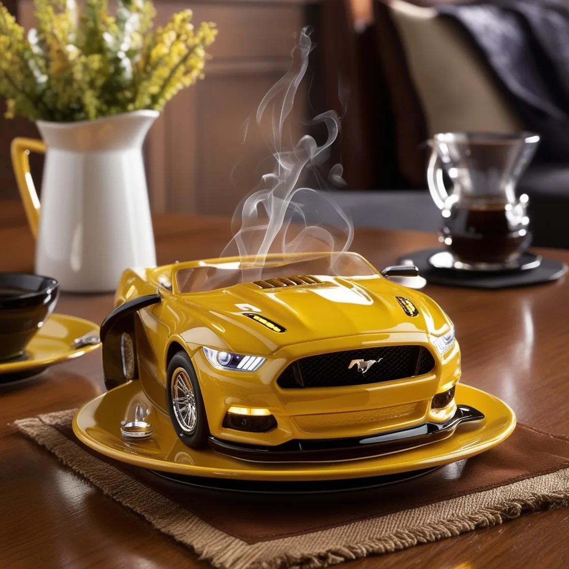 Sip in Style: The Unique Appeal of the Mustang Shaped Coffee Mug