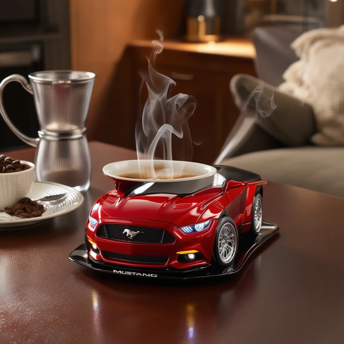 Sip in Style: The Unique Appeal of the Mustang Shaped Coffee Mug