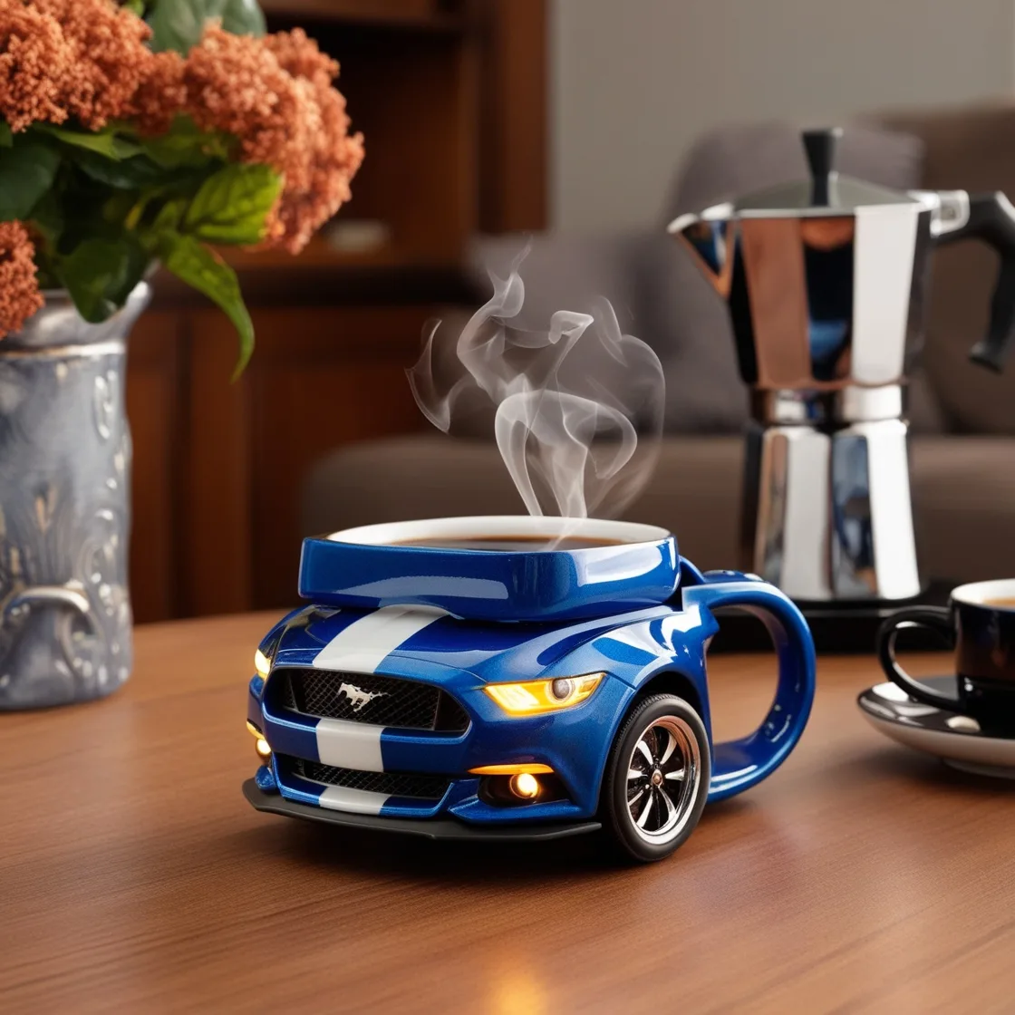 Sip in Style: The Unique Appeal of the Mustang Shaped Coffee Mug