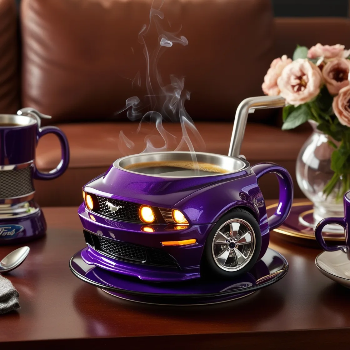 Sip in Style: The Unique Appeal of the Mustang Shaped Coffee Mug