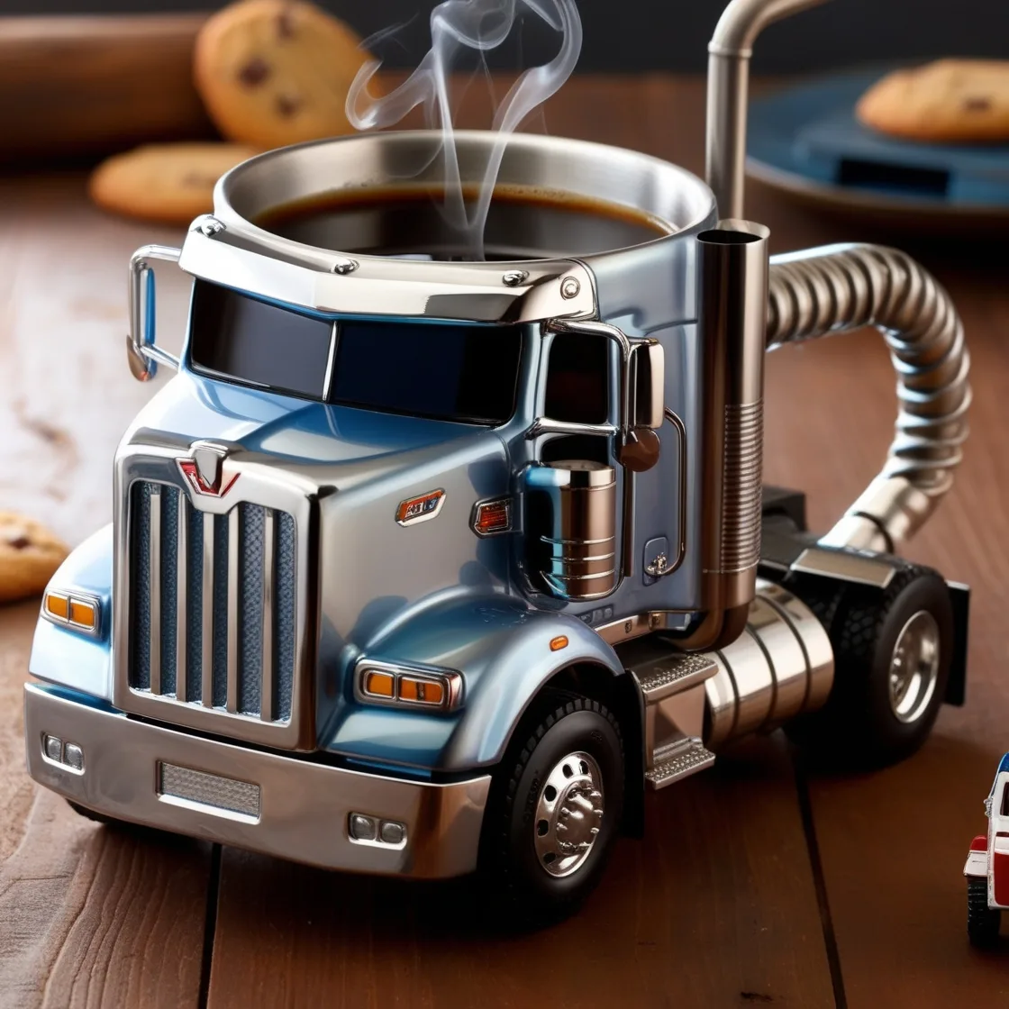 Semi-Truck Coffee Mugs: The Perfect Companion for Coffee Lovers on the Go