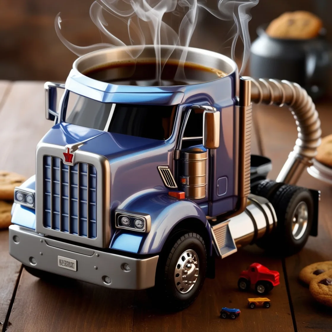 Semi-Truck Coffee Mugs: The Perfect Companion for Coffee Lovers on the Go