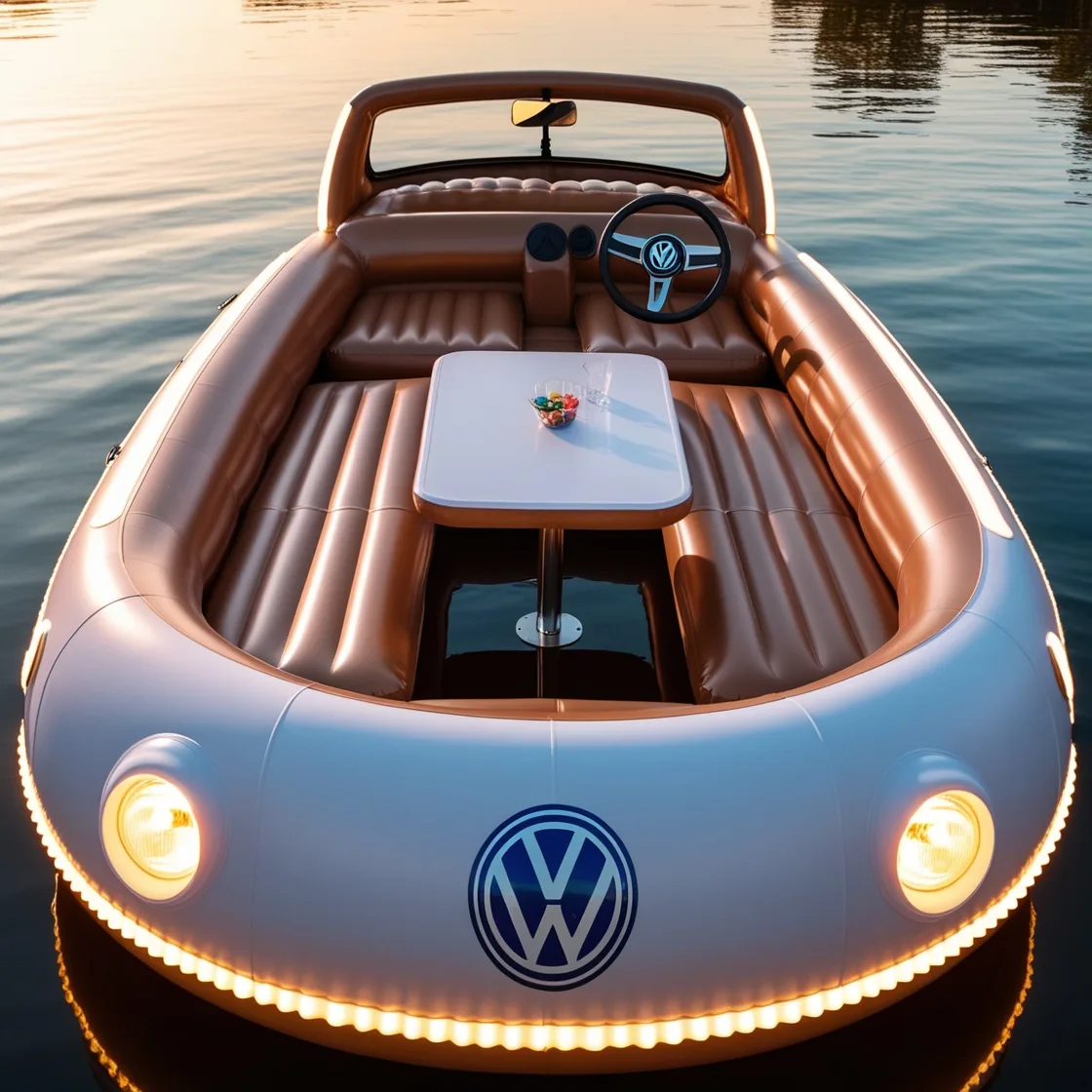 Make Waves with Volkswagen Bus Lake Party Floats: Iconic Fun for Every Lake Adventure