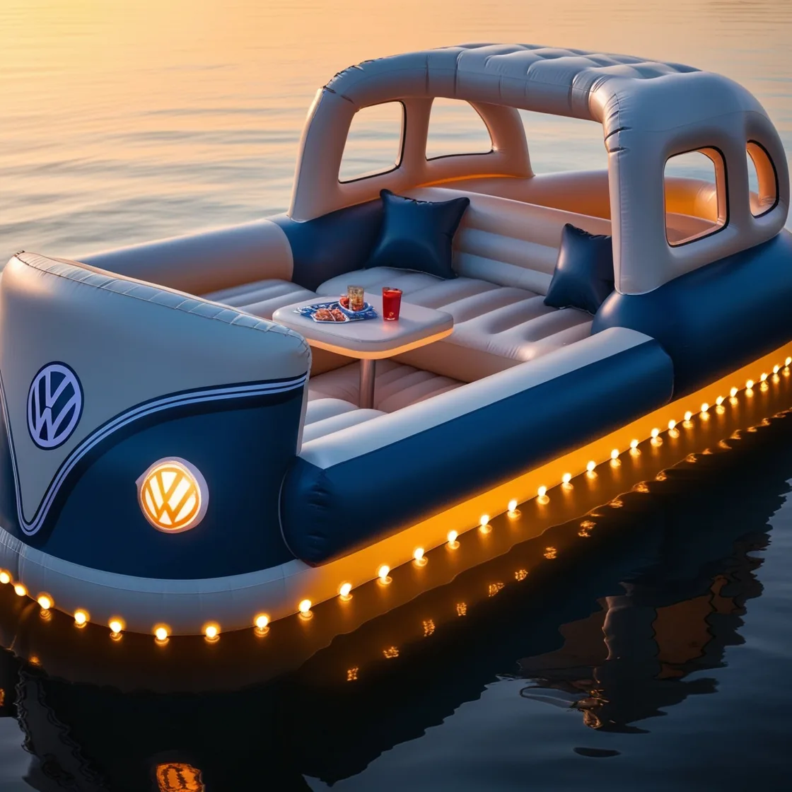 Make Waves with Volkswagen Bus Lake Party Floats: Iconic Fun for Every Lake Adventure