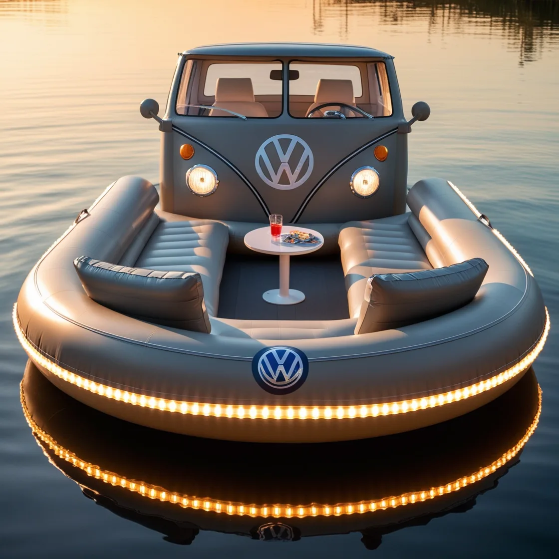 Make Waves with Volkswagen Bus Lake Party Floats: Iconic Fun for Every Lake Adventure