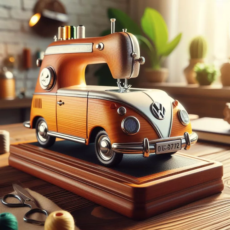 Volkswagen Inspired Mini Sewing Machine: A Perfect Blend of Design and Functionality