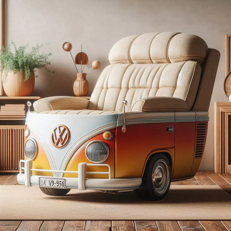 Experience Relaxation Like Never Before with the Volkswagen-Inspired Recliner