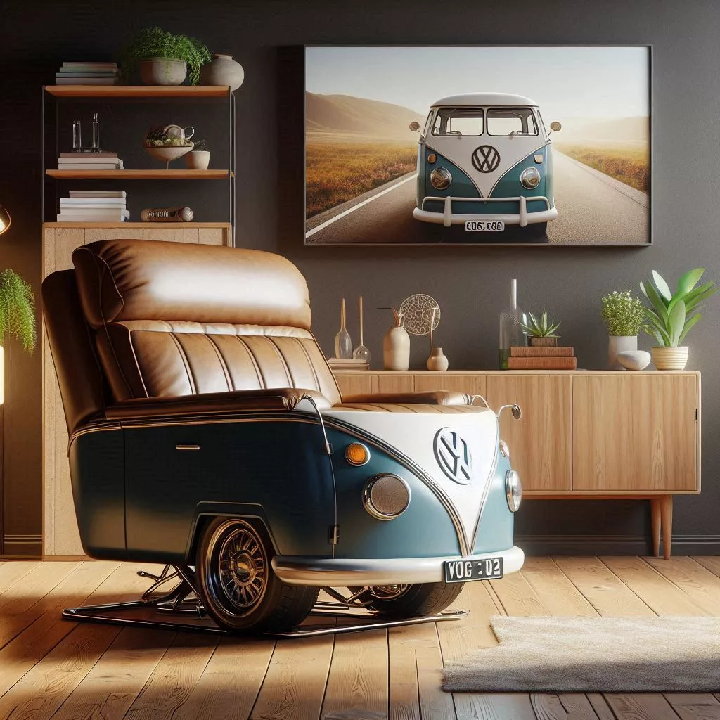 Experience Relaxation Like Never Before with the Volkswagen-Inspired Recliner