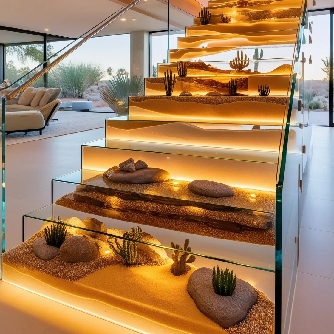 Innovative Epoxy Active Scene Staircases: Elevate Your Interior Design