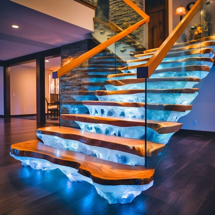 Innovative Epoxy Active Scene Staircases: Elevate Your Interior Design