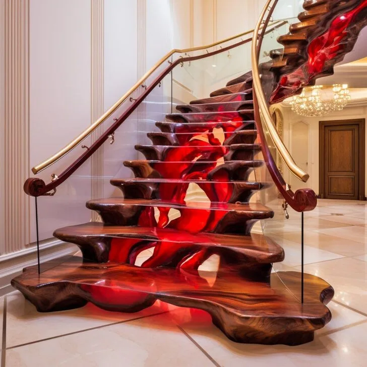 Innovative Epoxy Active Scene Staircases: Elevate Your Interior Design