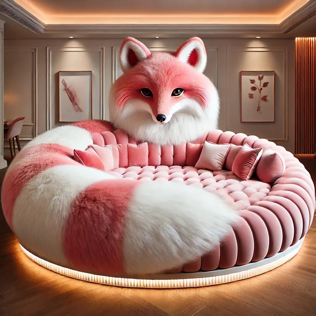 Snuggle in Style: The Allure of a Giant Fox Couch for Your Home