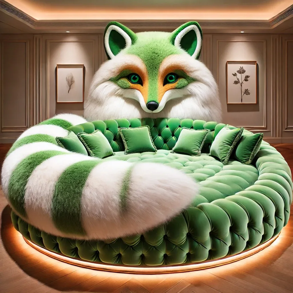 Snuggle in Style: The Allure of a Giant Fox Couch for Your Home