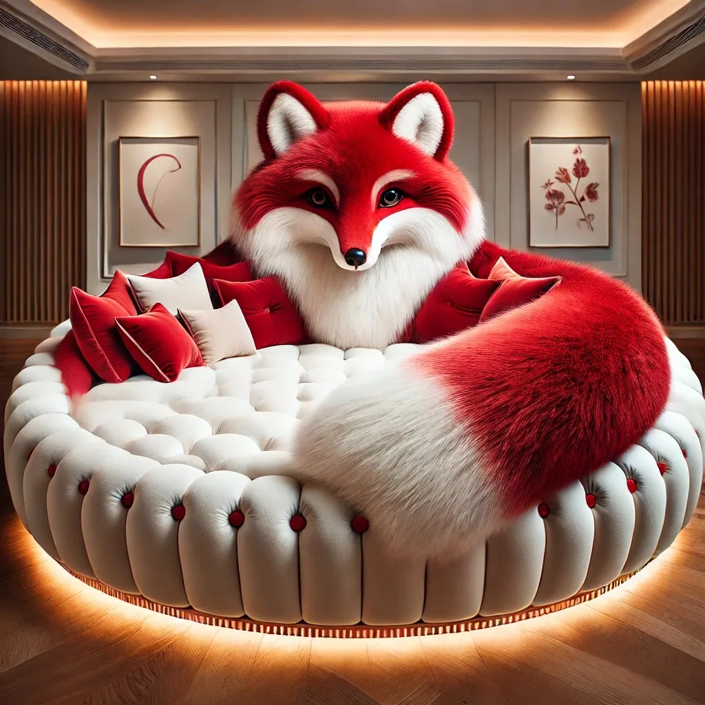 Snuggle in Style: The Allure of a Giant Fox Couch for Your Home