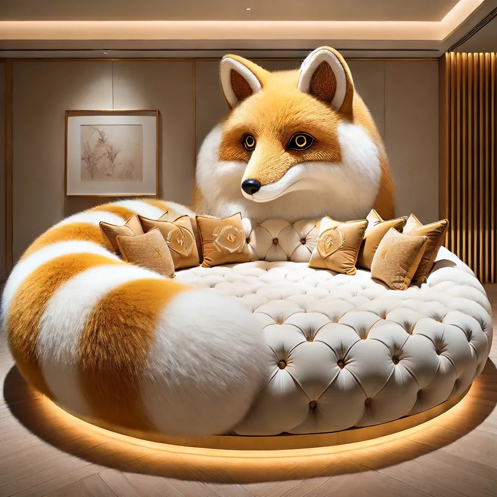 Snuggle in Style: The Allure of a Giant Fox Couch for Your Home