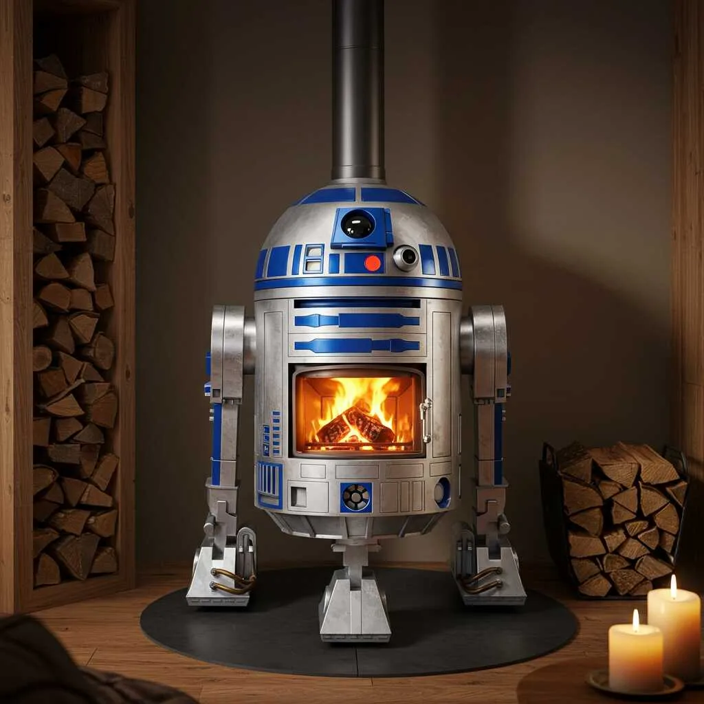 Transform Your Home with Giant Star Wars Fireplaces Inspired by the Galaxy