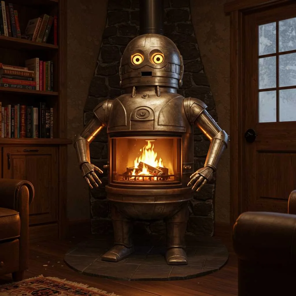 Transform Your Home with Giant Star Wars Fireplaces Inspired by the Galaxy