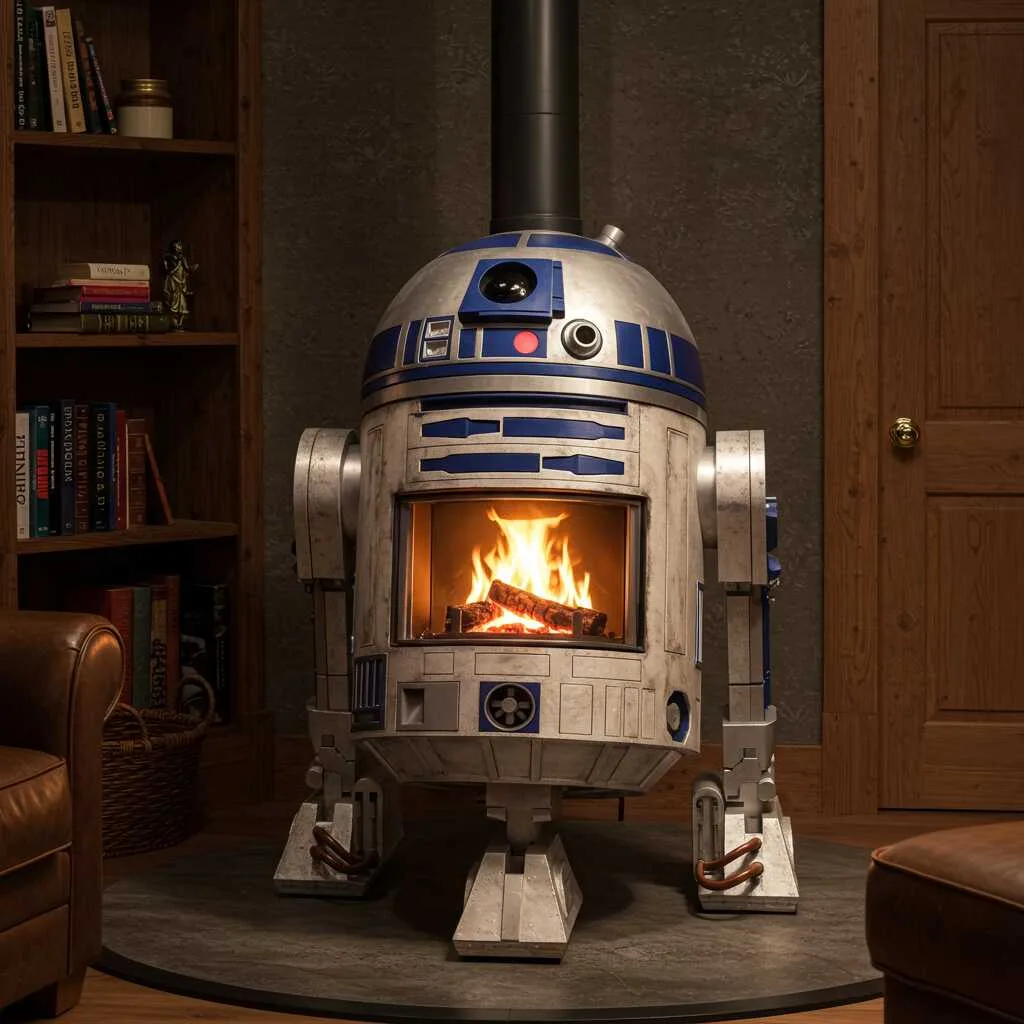 Transform Your Home with Giant Star Wars Fireplaces Inspired by the Galaxy