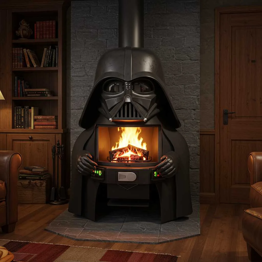 Transform Your Home with Giant Star Wars Fireplaces Inspired by the Galaxy