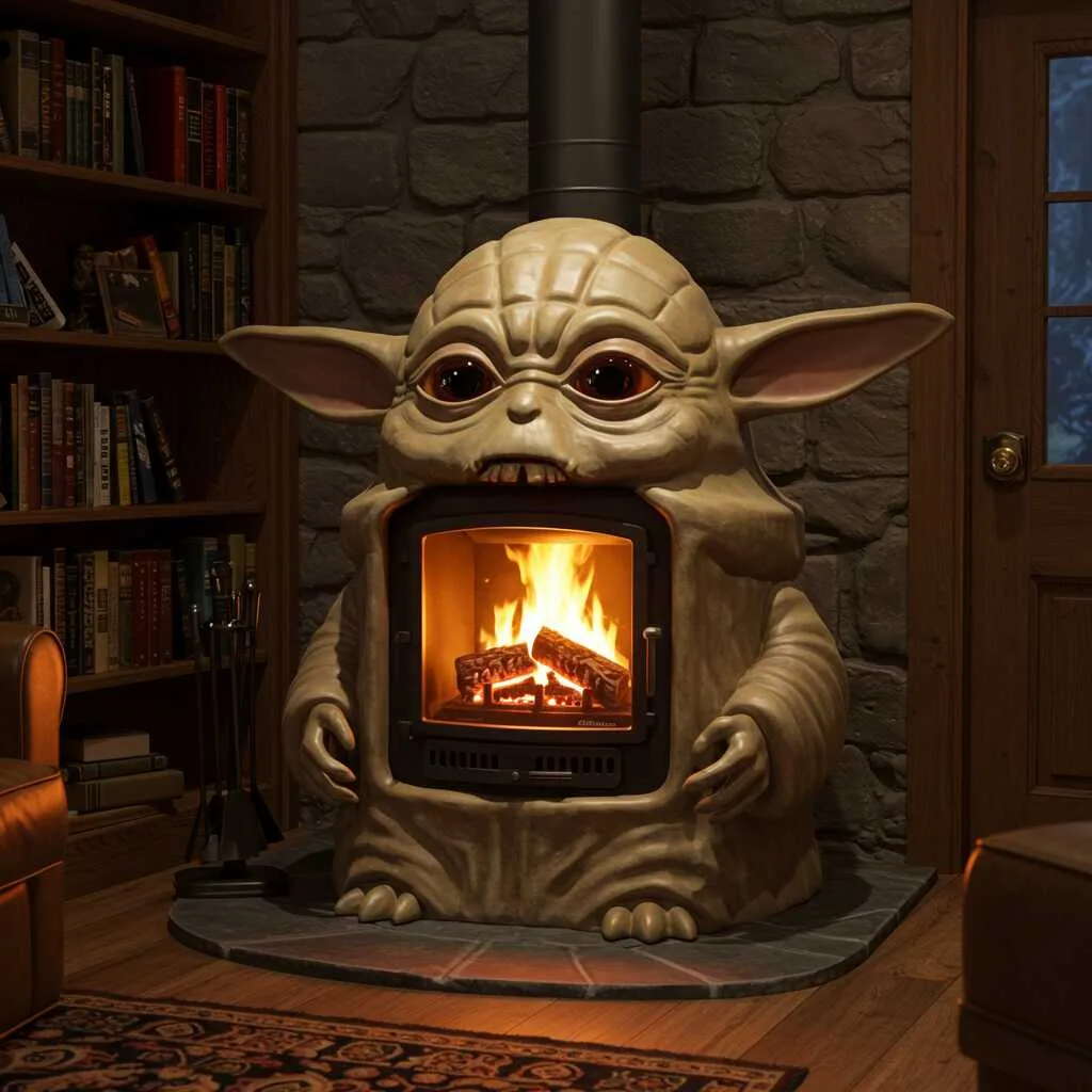 Transform Your Home with Giant Star Wars Fireplaces Inspired by the Galaxy