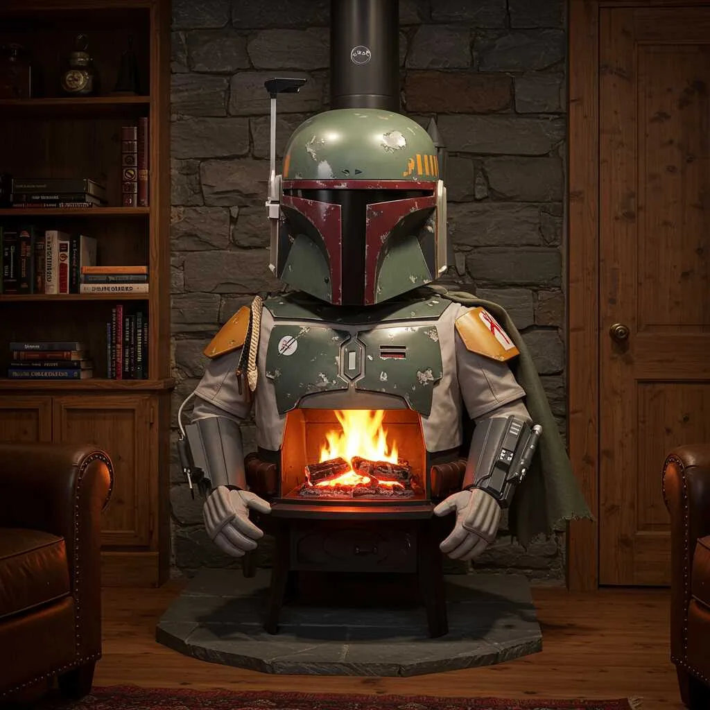 Transform Your Home with Giant Star Wars Fireplaces Inspired by the Galaxy