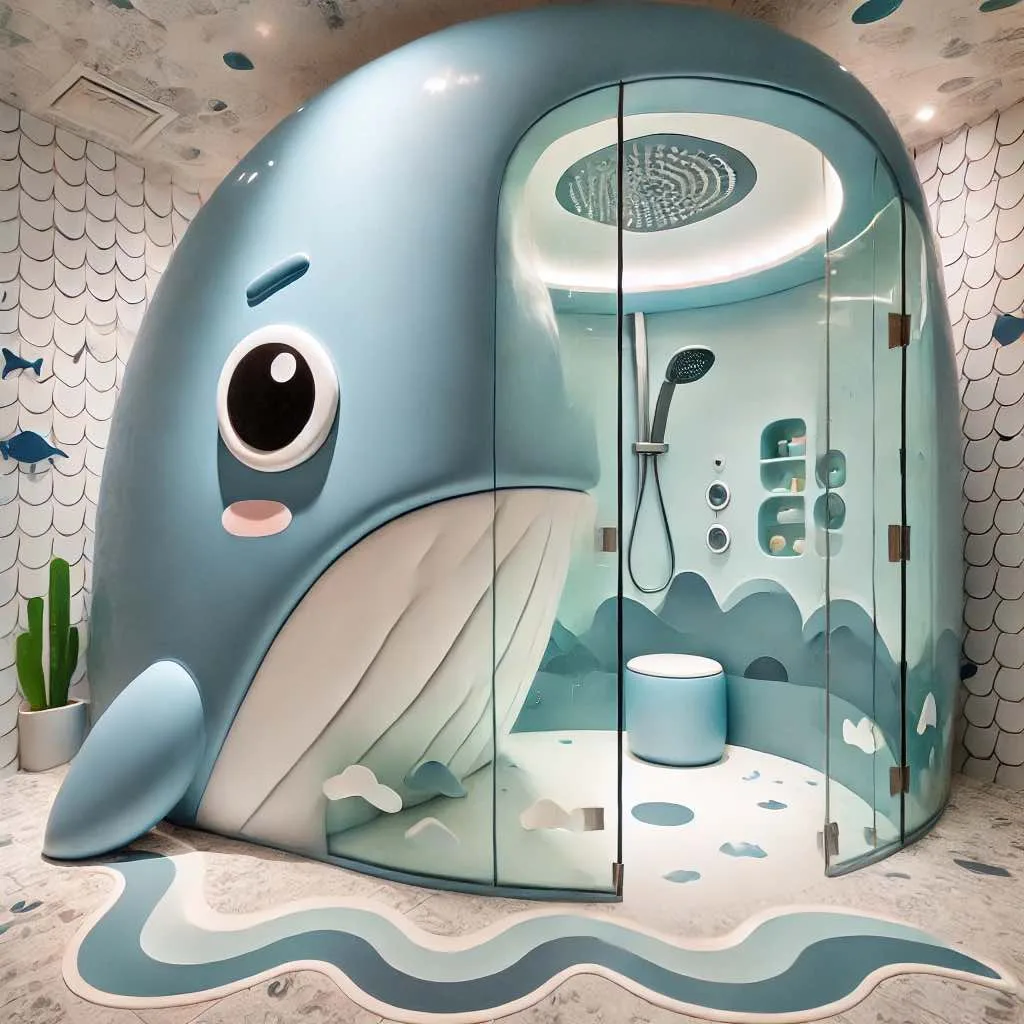 Bring the Ocean to Your Bathroom with Sea Creature Shower Cubicles