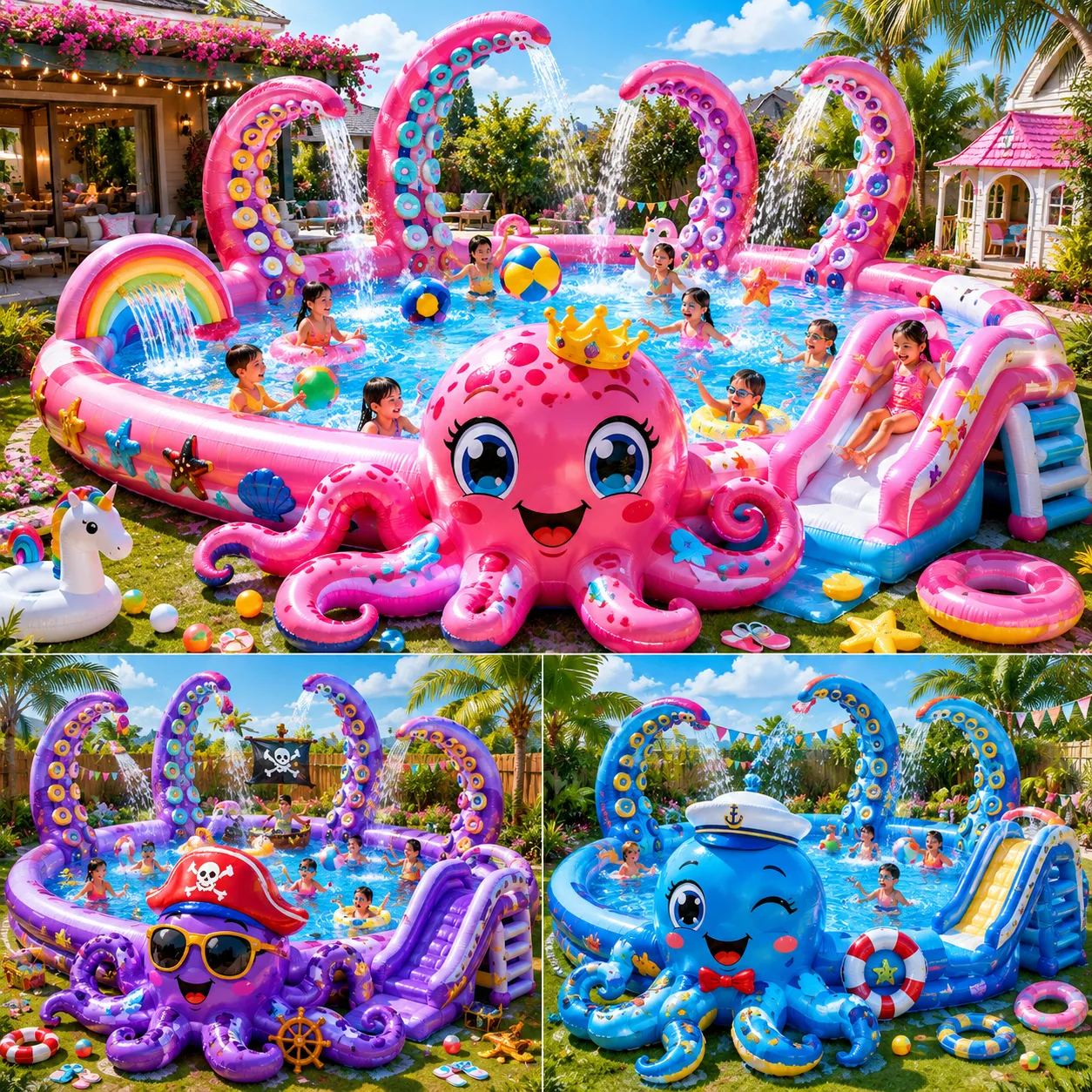 Top 5 Inflatable Octopus Pools You Must Try This Season
