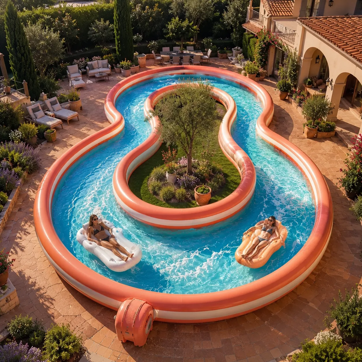 How to Set Up and Maintain Your Inflatable Lazy River Pool
