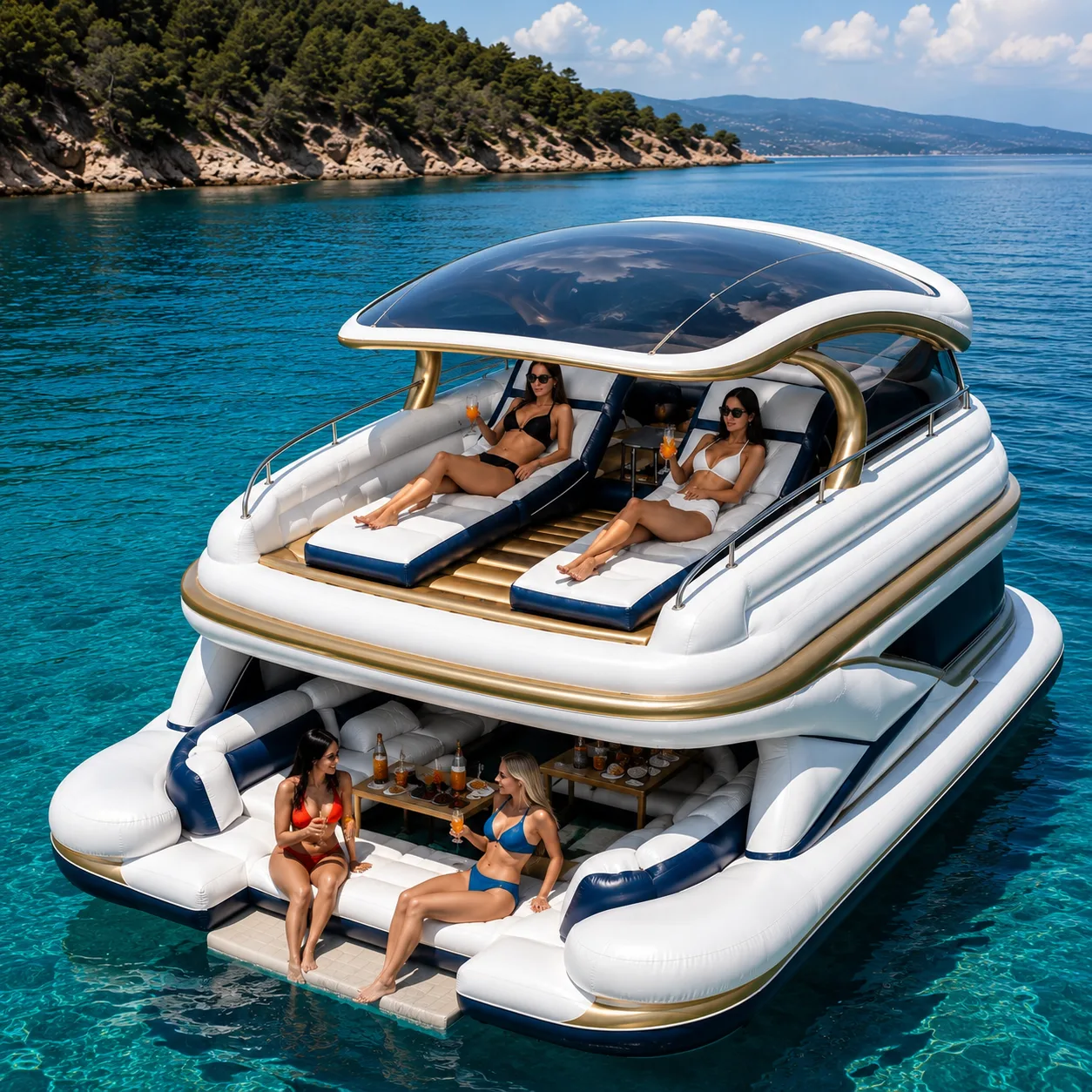 Top 5 Giant Inflatable Yacht Floats for Your Next Pool Party