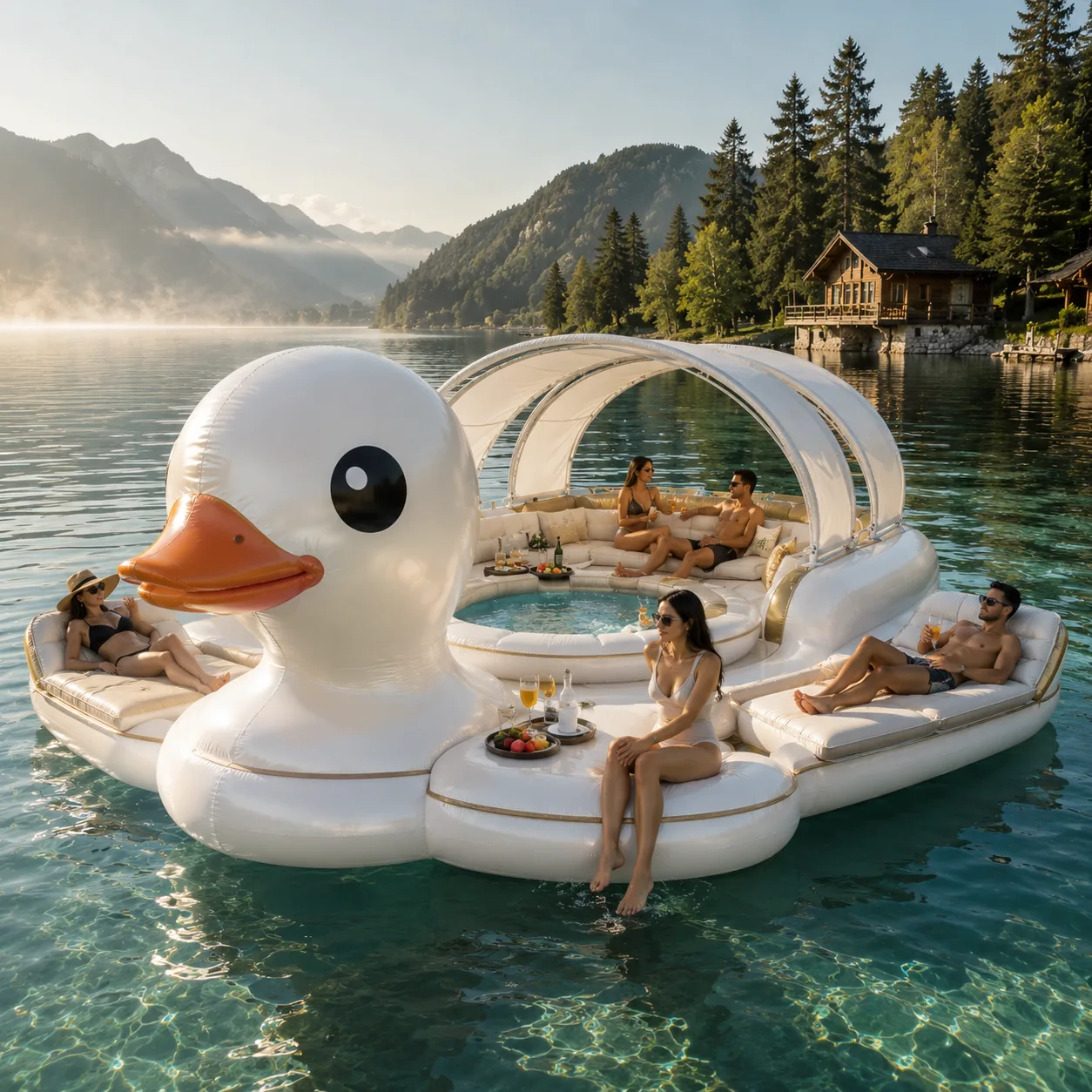 Benefits of Floating on an Inflatable Duck Lounge