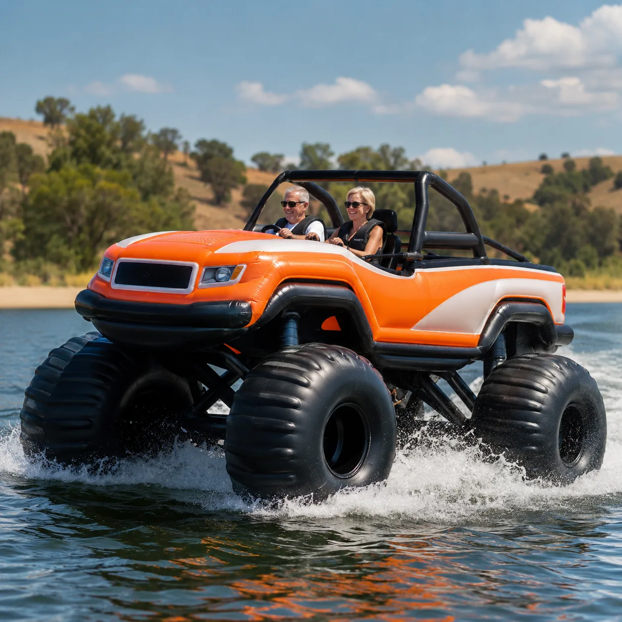 A Dream Come True: The Concept Behind Inflatable Monster Truck Boats