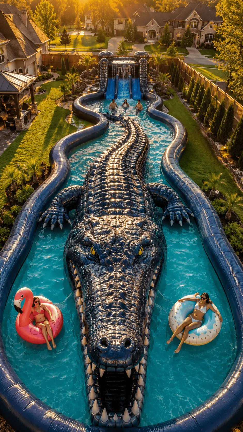 Choosing the Right Giant Inflatable Crocodile Pool