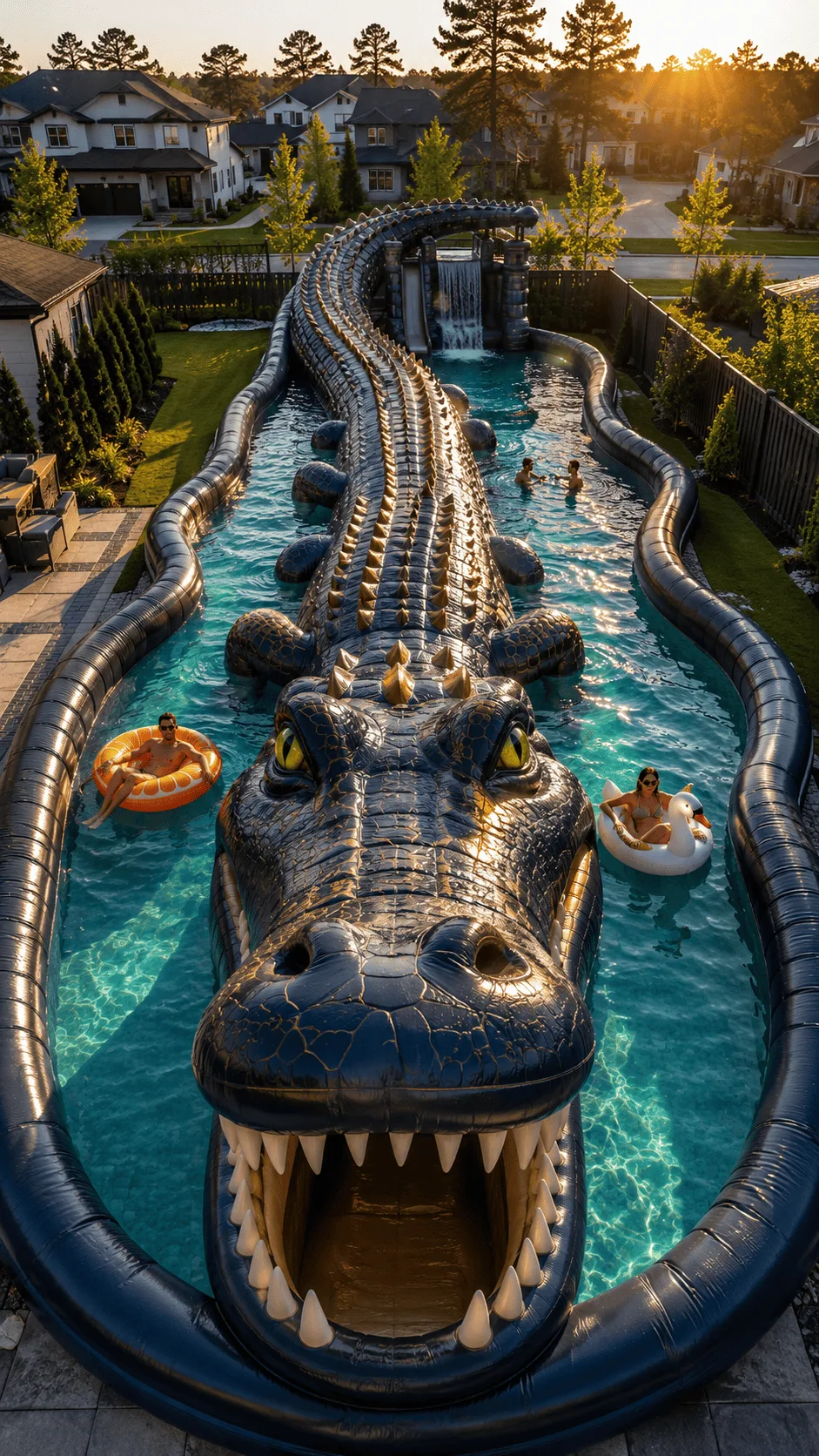 Maintaining Your Giant Inflatable Crocodile Pool for Longevity