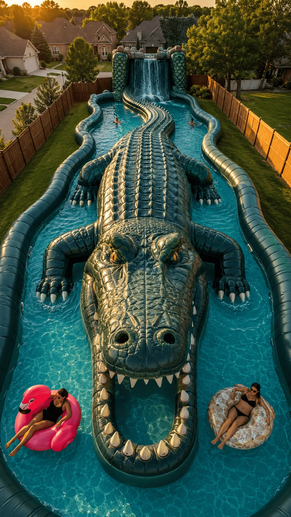 Fun Activities to Enjoy in Your Giant Inflatable Crocodile Pool