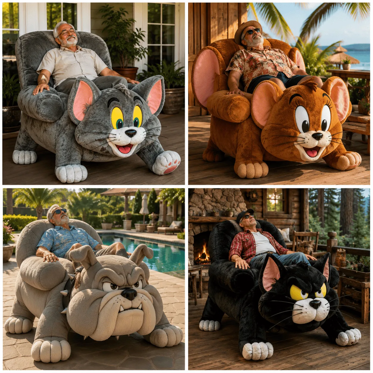 Decorating Your Space with Cartoon Character Walking Recliners